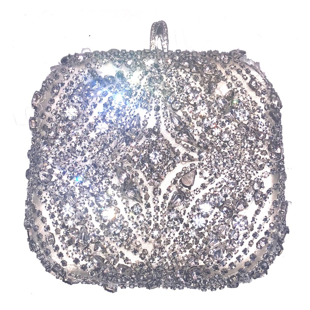Vintage Marchesa Crystal Embellished Clutch
